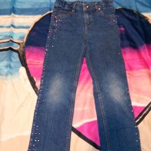 little girls Arizona jean co blue jeans